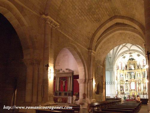 INTERIOR HACIA LA CABECERA. UNIÓN CON NAVE NORTE